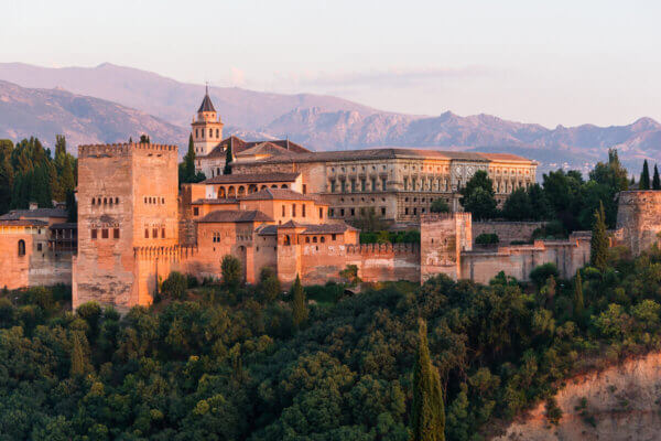 The Alhambra in Granada, Spain