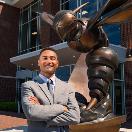 Shenandoah University Assistant Vice President and Athletic Director DeShon Foxx