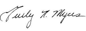 Greeley Myers Signature