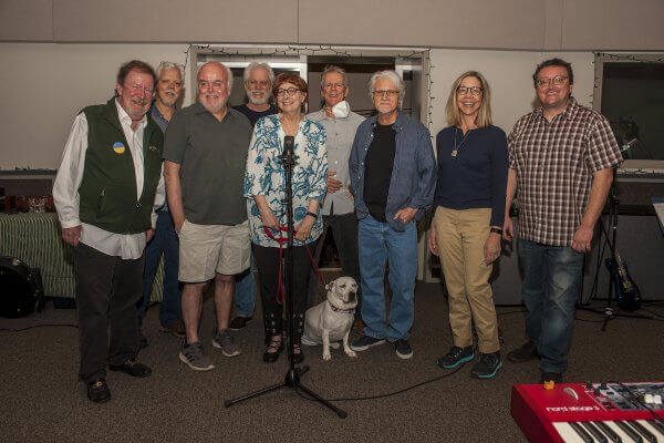 Shenandoah University students and faculty, along with Bari Biern, of the Capitol Steps, the Bill Baker Band and Mary Ann Redmond, teamed up with Valley Health to develop the "Double Shot" COVID-19 vaccine radio campaign