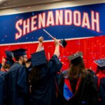 Shenandoah University grads celebrate as confetti rains down