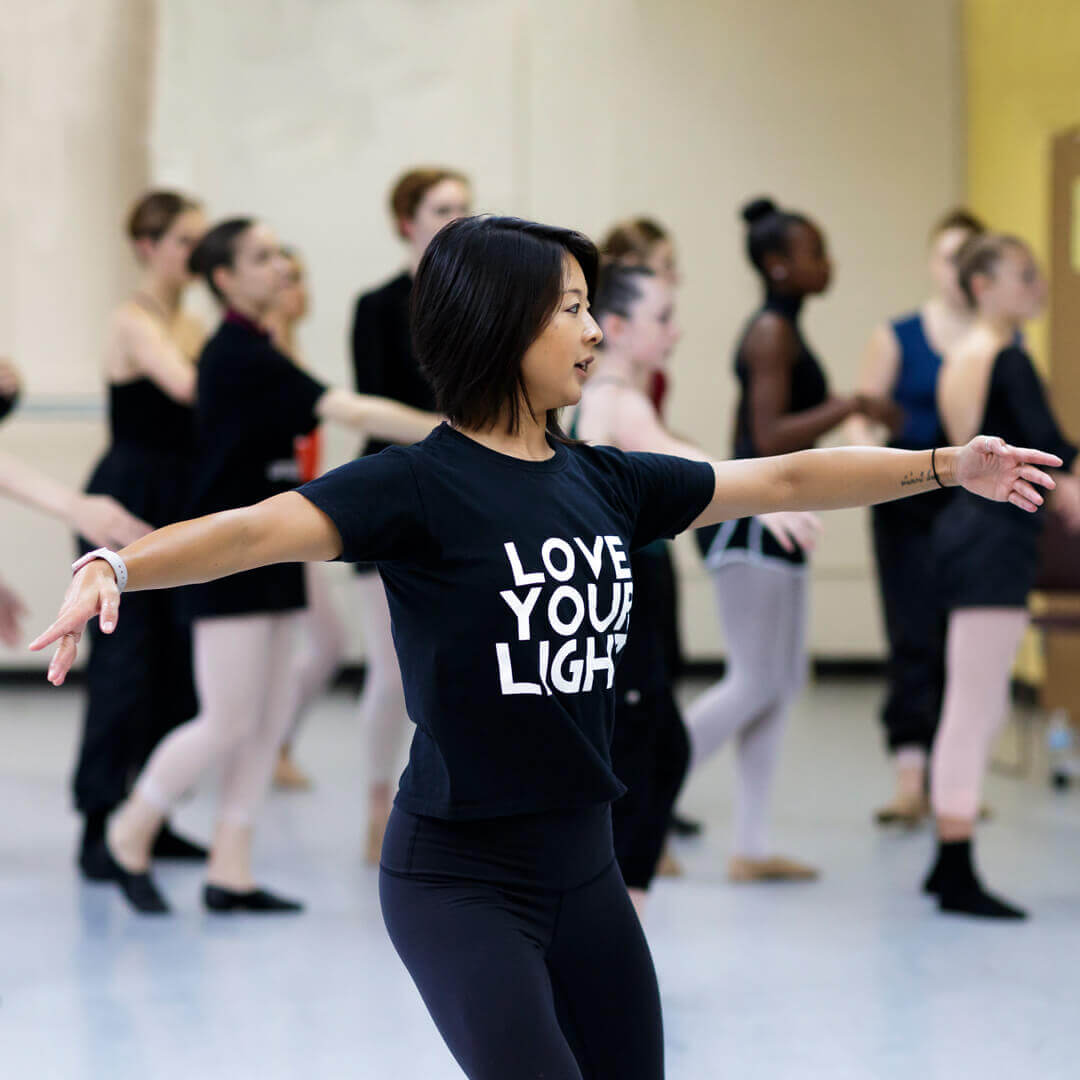 Tiffanie Carson Teaching Dance