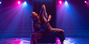 Shenandoah University student Alyse Bragg during a dance performance