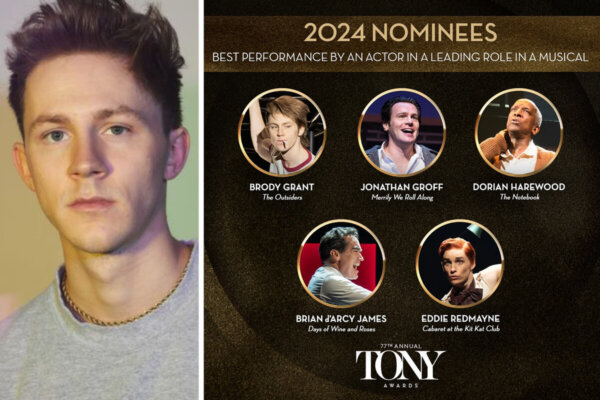 Brody Grant and 2024 Tony Award Nominees