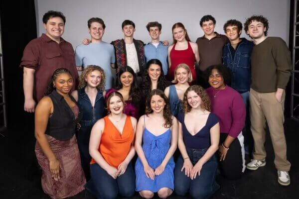 Group photo of the Shenandoah Conservatory/Shenandoah University musical theatre class of 2026.