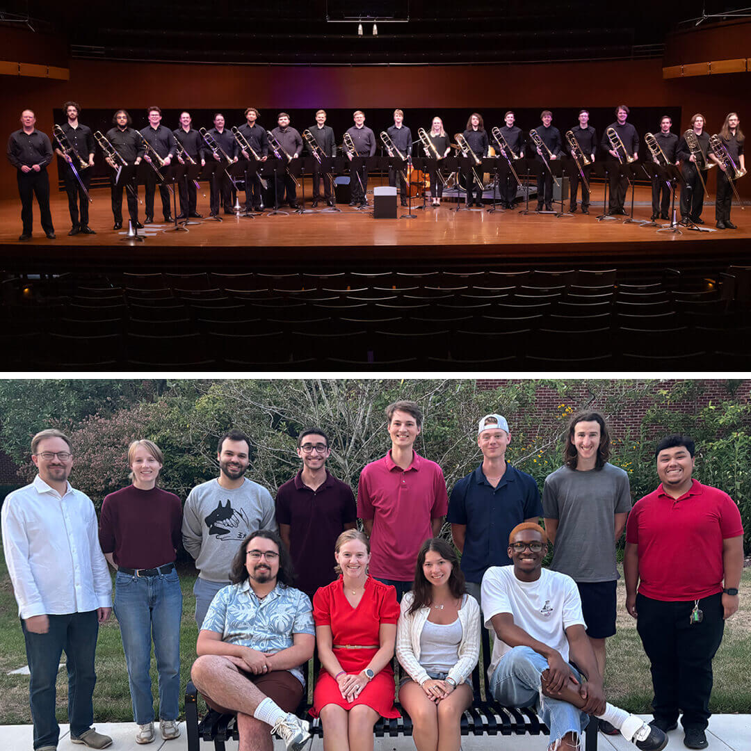 James Madison University Trombone Choir and The University of Maryland Trombone Choir
