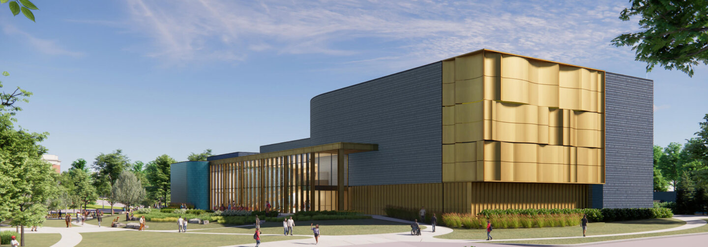 Center for the Arts architectural rendering