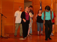 Dance class in Chile