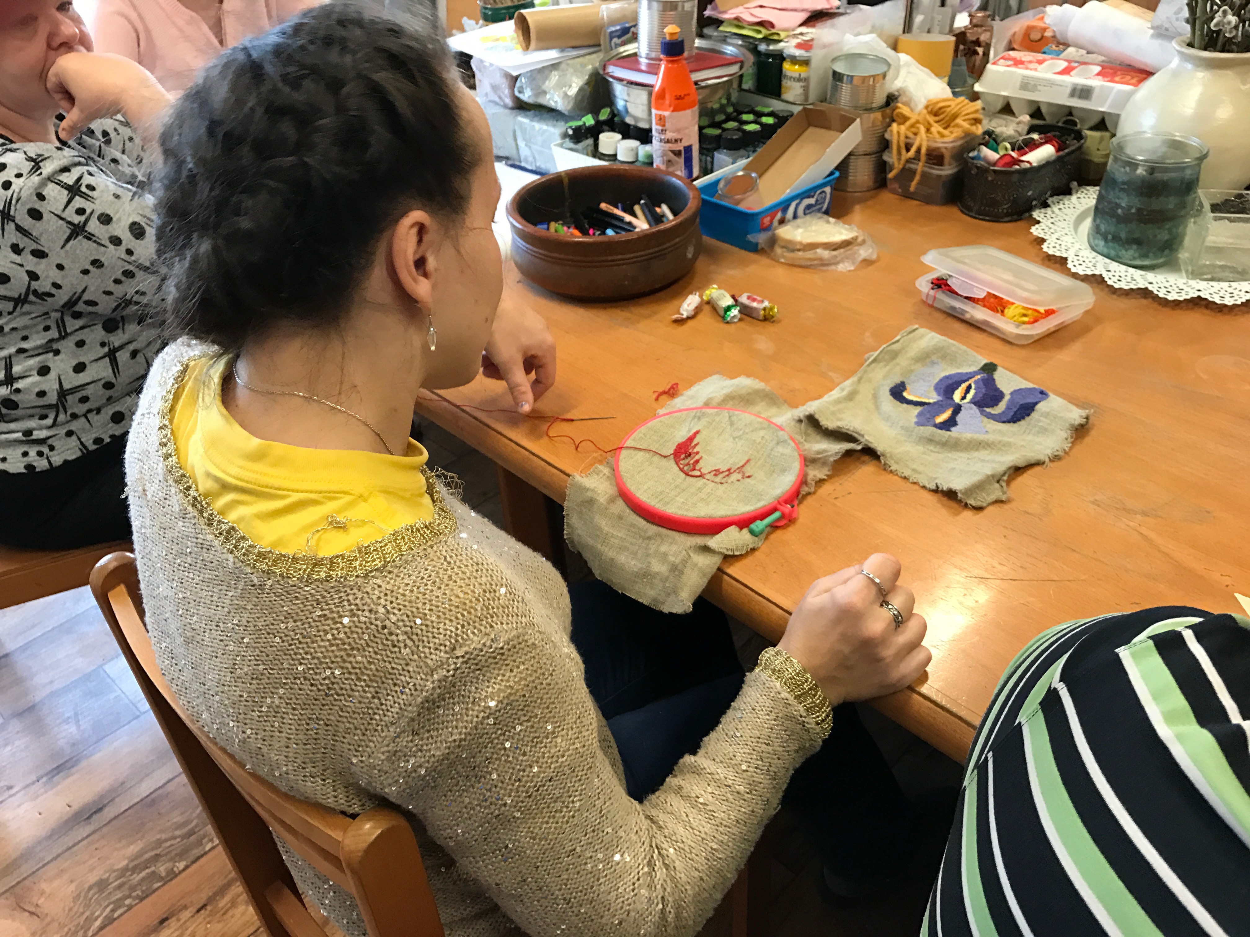 Art therapy at Celestyne Rehab Center in Poland