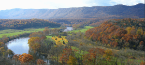 The beautiful Shenandoah Valley.