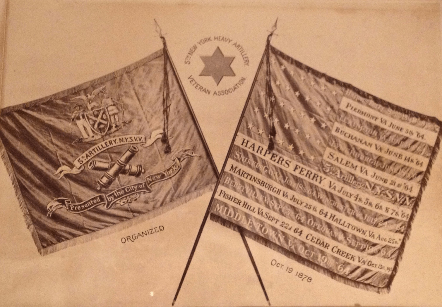5th NYHA Flags (From J. Noyalas, private collection)