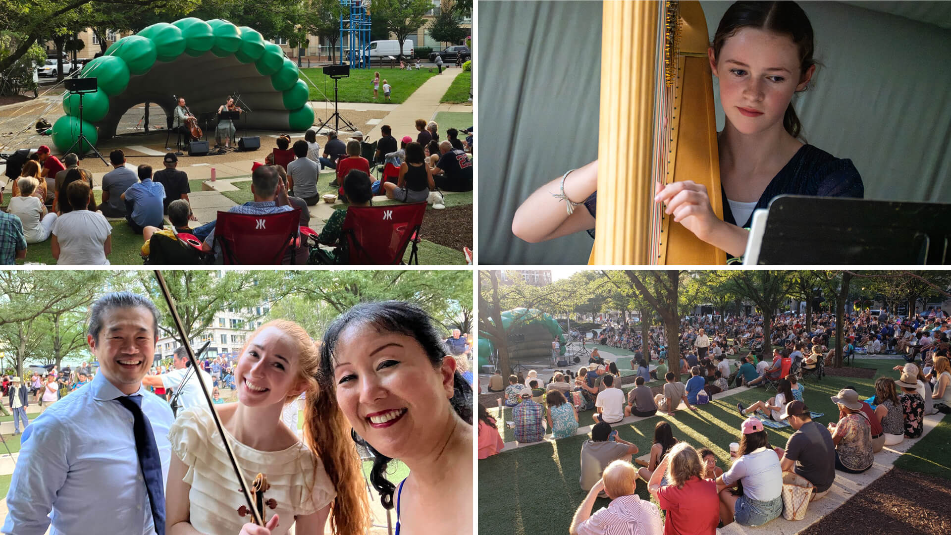 Sunday Art in the Park series with Reston Town Center Association and Reston Community Center