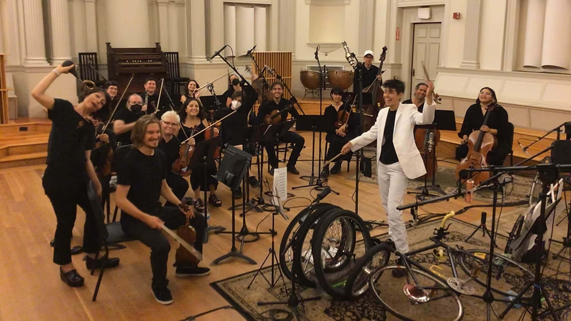 BIKEncerto: a concerto for solo bicycle and orchestra