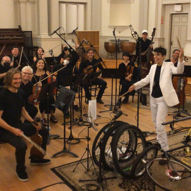 BIKEncerto: a concerto for solo bicycle and orchestra