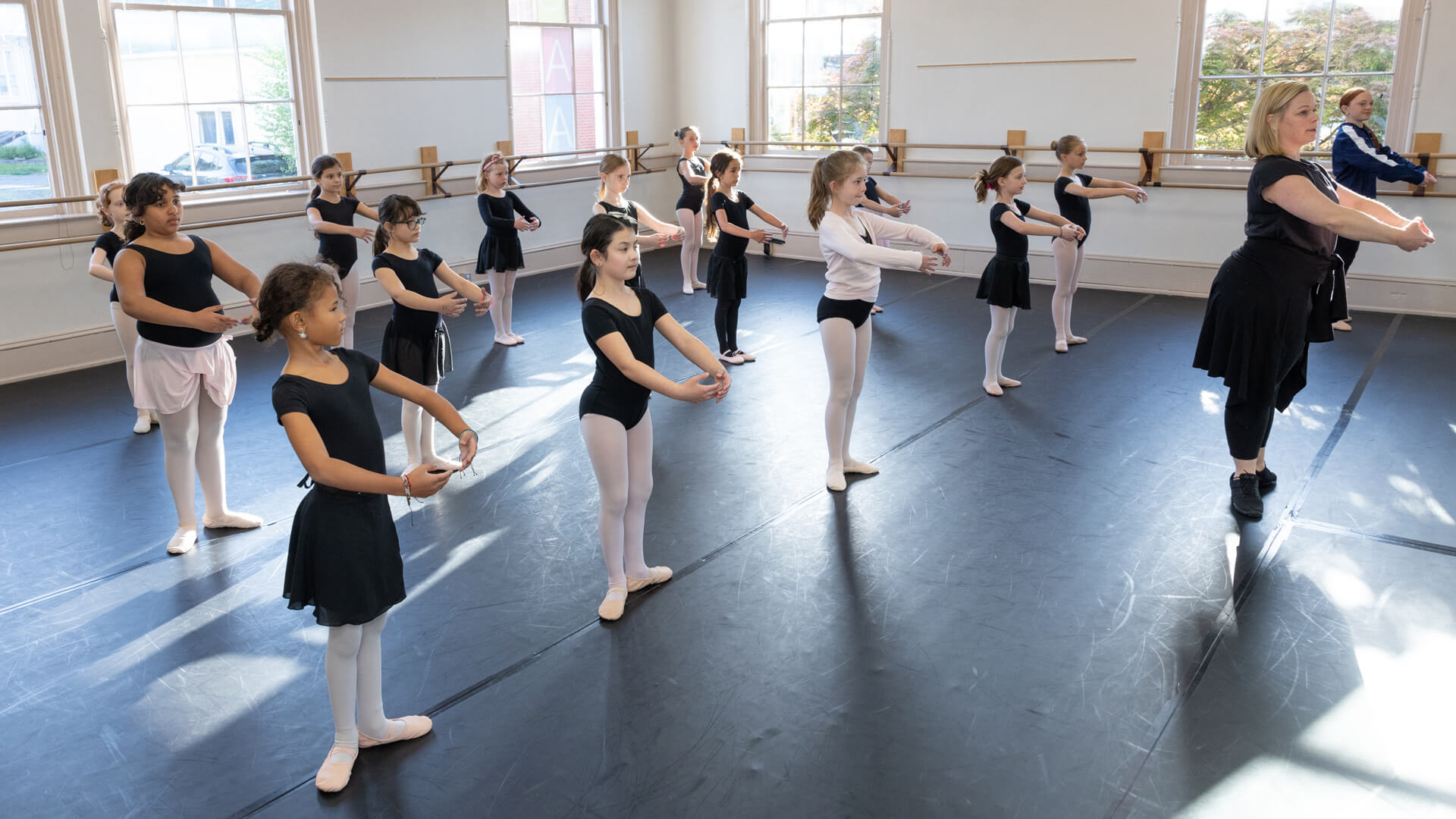 Shenandoah Conservatory Arts Academy dance class