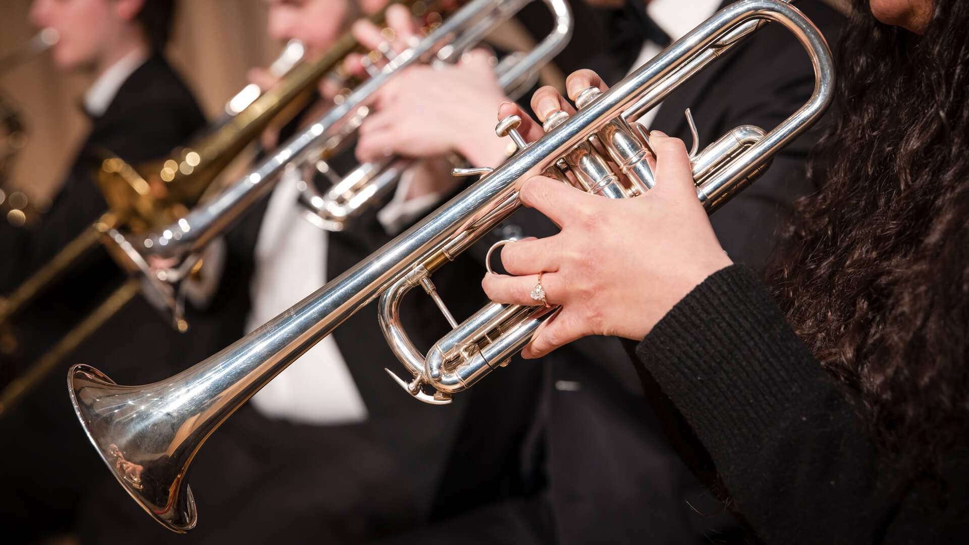 Trumpet and other brass instruments