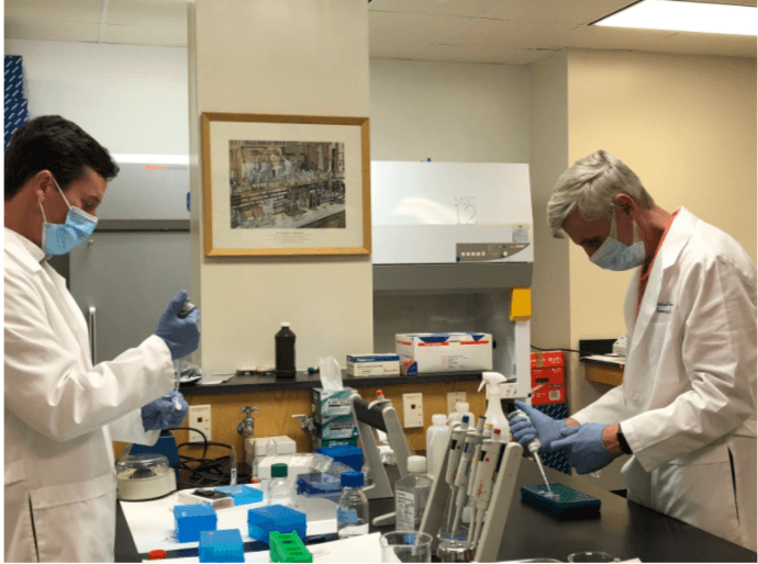 SARS-CoV-2 Two-Stage Saliva Testing Program initiated at Shenandoah University by Pharmacy Faculty