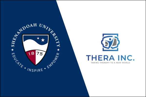 Shenandoah University and Thera Inc. logos