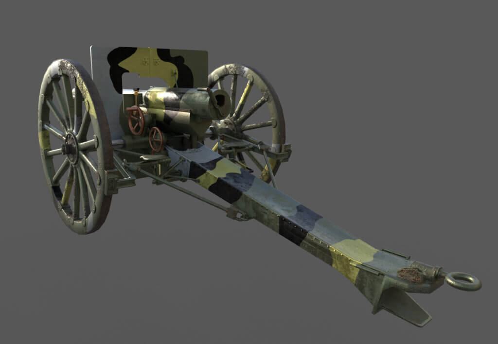 Ghosts of the Argonne (French 75), a World War 1 Historical VR Experience 