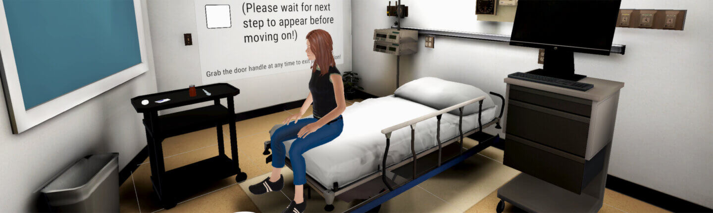 VR Nursing Training Simulation - SCiL - Shenandoah University