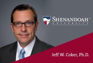 A headshot of Jeff Coker, the new dean of Arts & Sciences