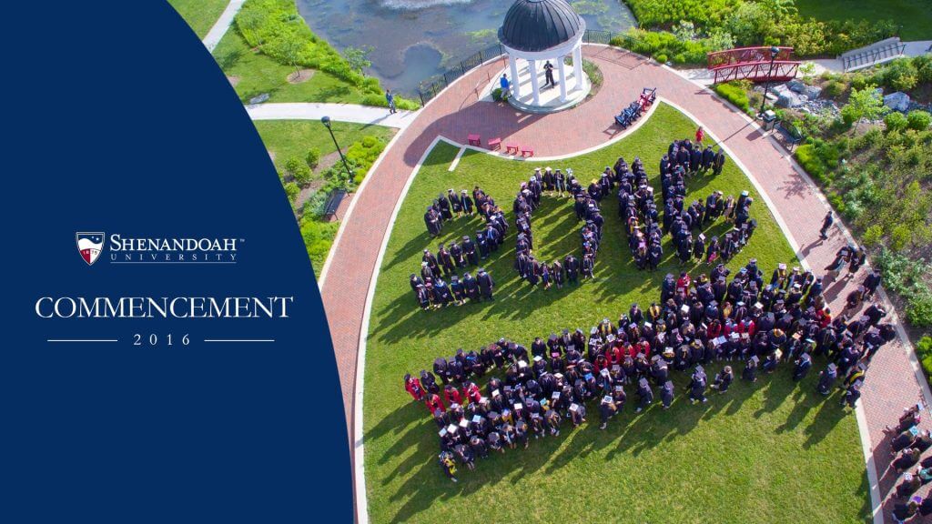Shenandoah University Commencement 2016