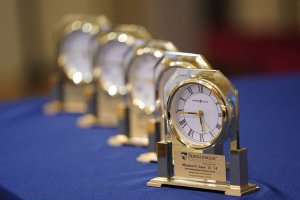 Alumni Award Recipients Clocks
