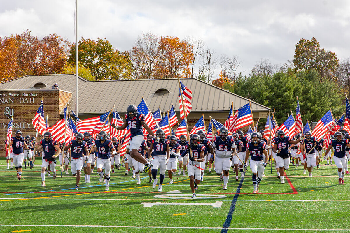 Football takes the field on Senior Day