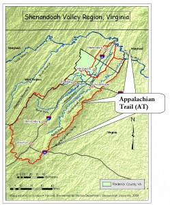 Appalachian Trail Big Map