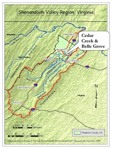 Cedar Creek & Belle Grove Big Map