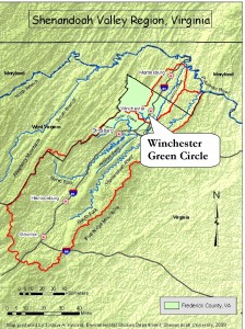 Green Circle Big Map
