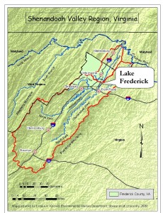 Lake Frederick Big Map