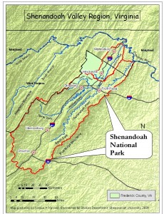 Shenandoah Natl Park Big Map