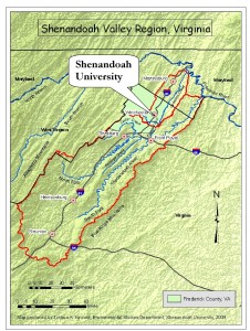 Shenandoah Univ. Big Map