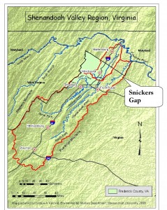 Snickers Gap Big Map