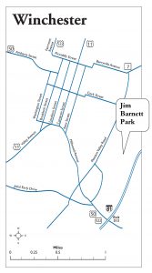 Jim Barnett Park Directions Map