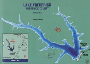 Lake Frederick Map