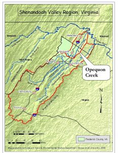 Opequon Creek Regional Map