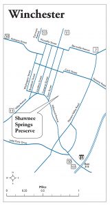 Shawnee Springs Directions Map