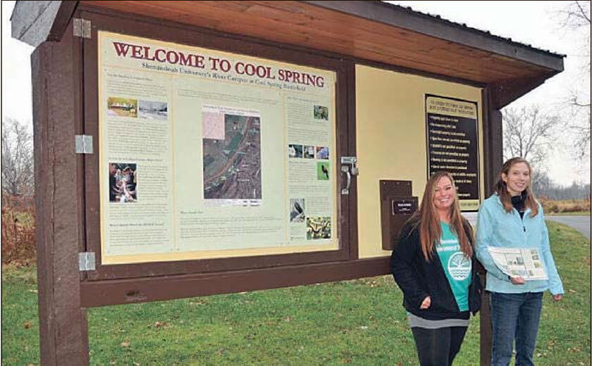 SU Project Welcomes Visitors To Cool Spring