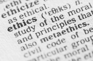 Dictionary Definition of Ethics