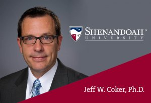 A headshot of Jeff Coker, the new dean of Arts & Sciences
