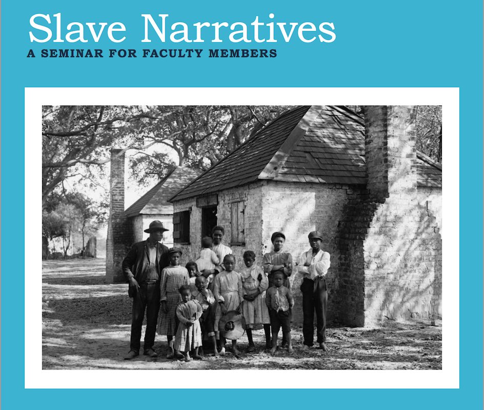 Denkler Selected for American History ‘Slave Narratives’ Seminar