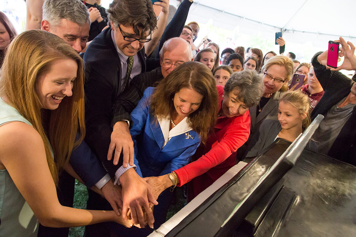 Have Your Cake and Eat It Too: Shenandoah Conservatory Celebrates All-Steinway School Designation
