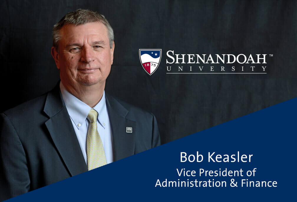 Keasler Named Vice President for Administration and Finance at Shenandoah University