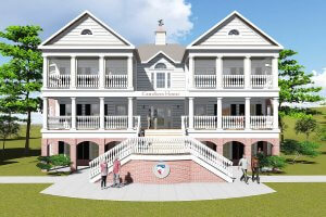Rendering of Caruthers House