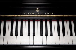 Steinway keyboard at Shenandoah Conservatory