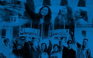 Image for Shenandoah University 25th anniversary Shenandoah magazine.