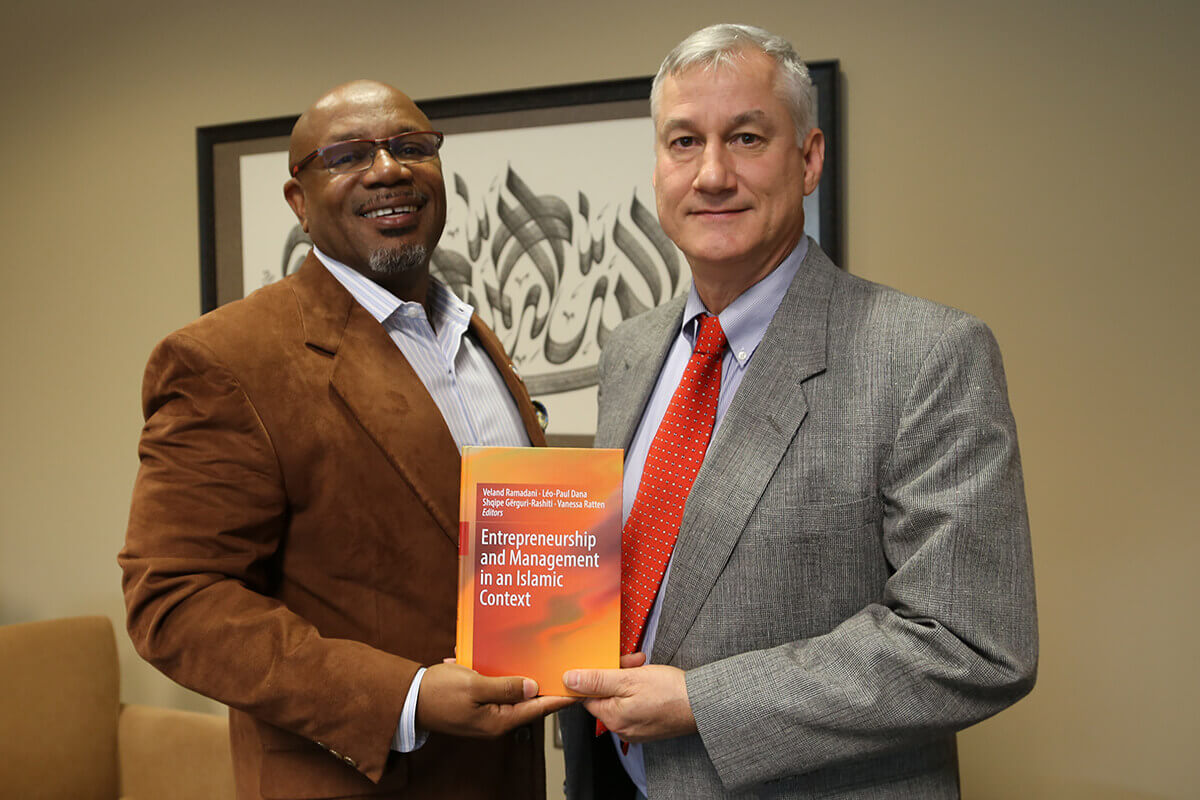Business School Faculty Contribute to New Book Professor John Winn and Dean Miles Davis offer their insights on Islamic-based leadership doctrine