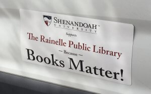 Photo of Rainelle Public Library Sign